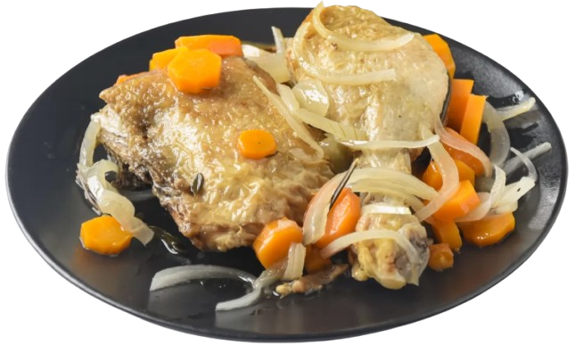 MENU POLLO ESCABECHADO