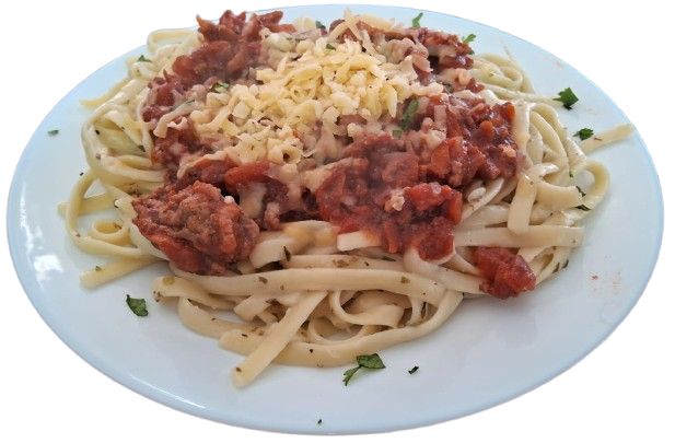 MENU FETUCCINI A LA BOLONESA