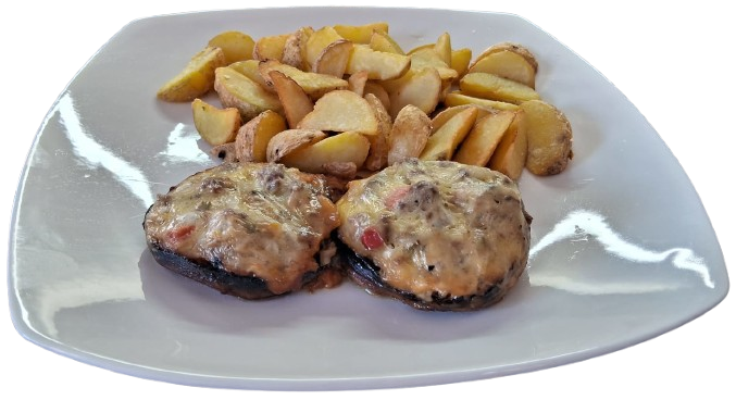 MENU CHAMPIÑON RELLENO