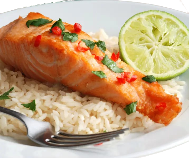 Salmon A La Mantequilla